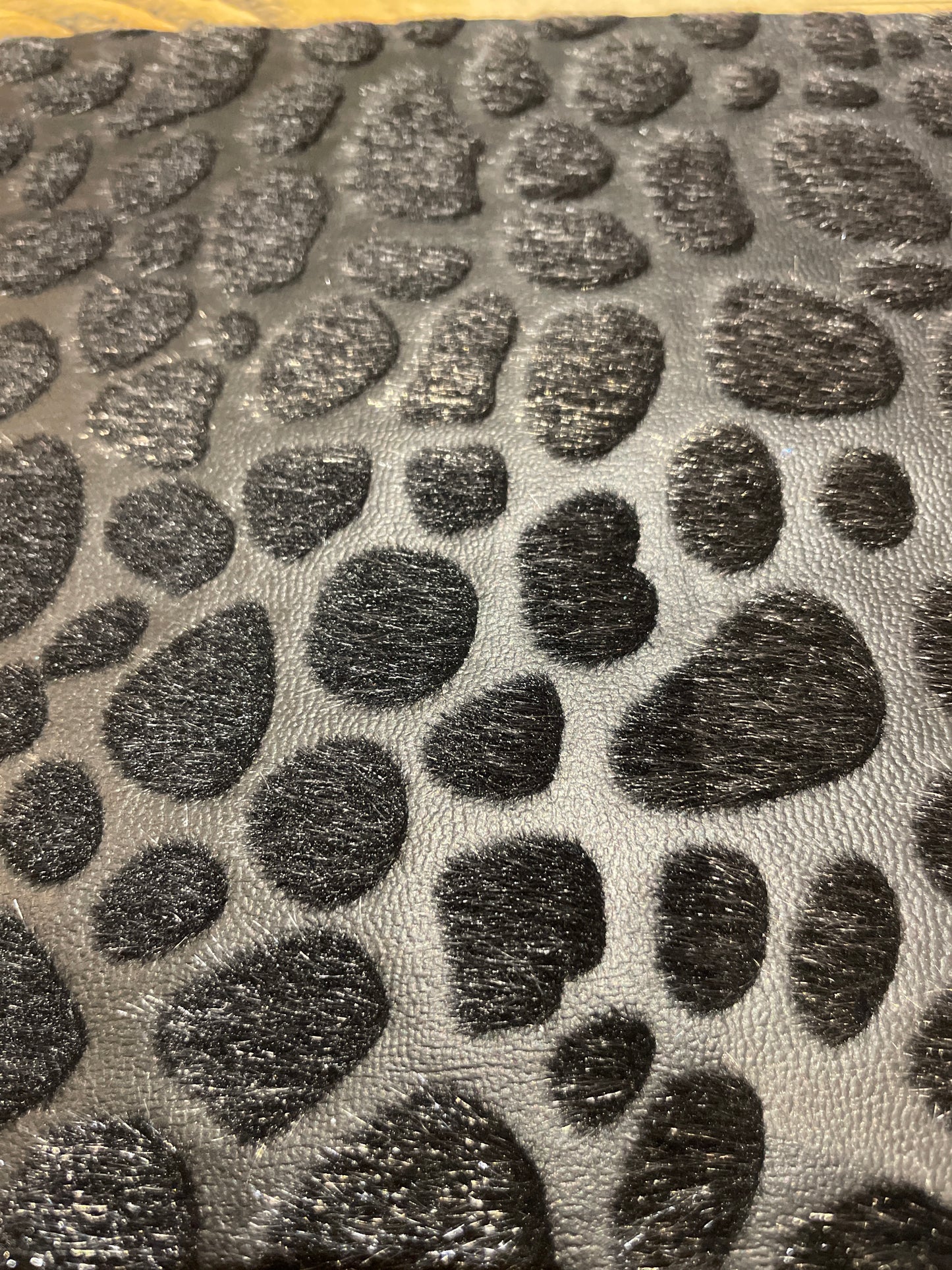 14 clearance leather effect fur spots