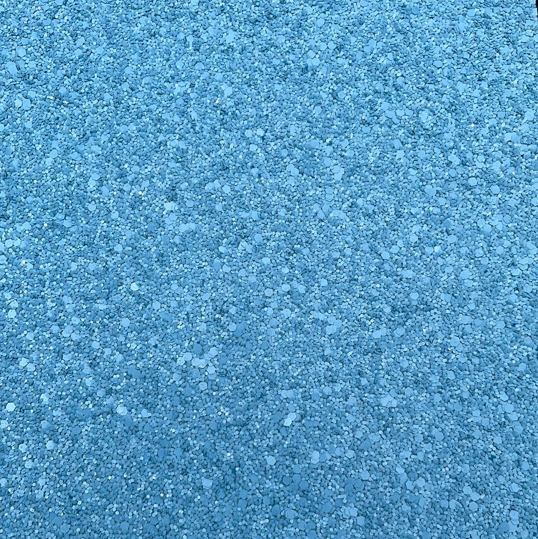 23 chunky glitter light blue