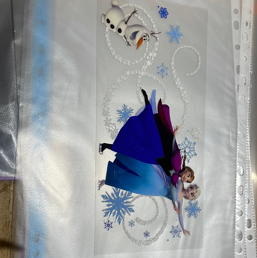 129 UVDTF wrap - Frozen