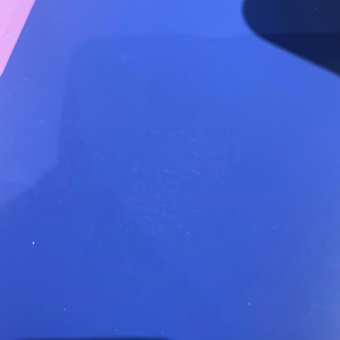 15 leatherette matt dark blue