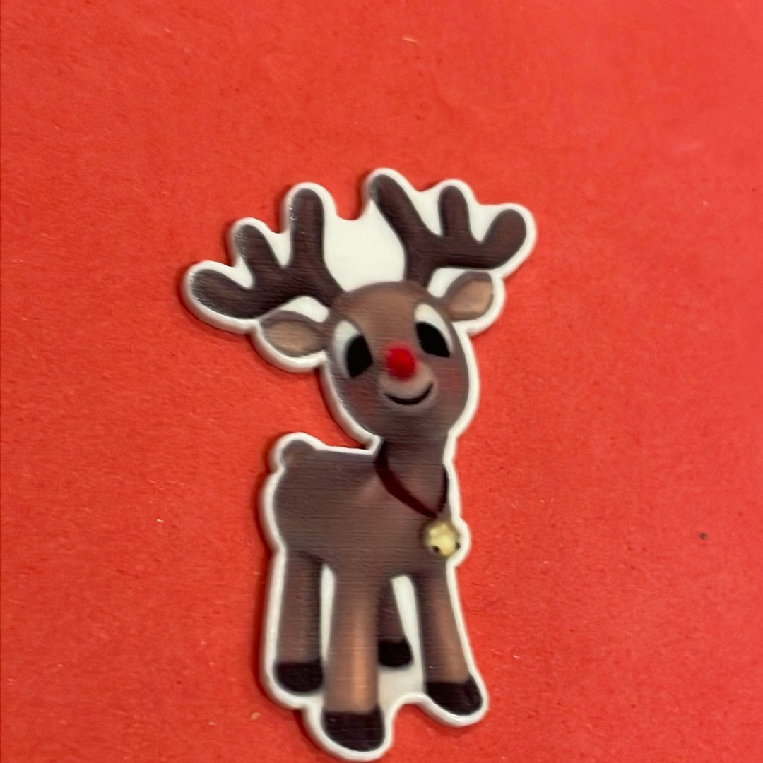 87 embellishment reindeer