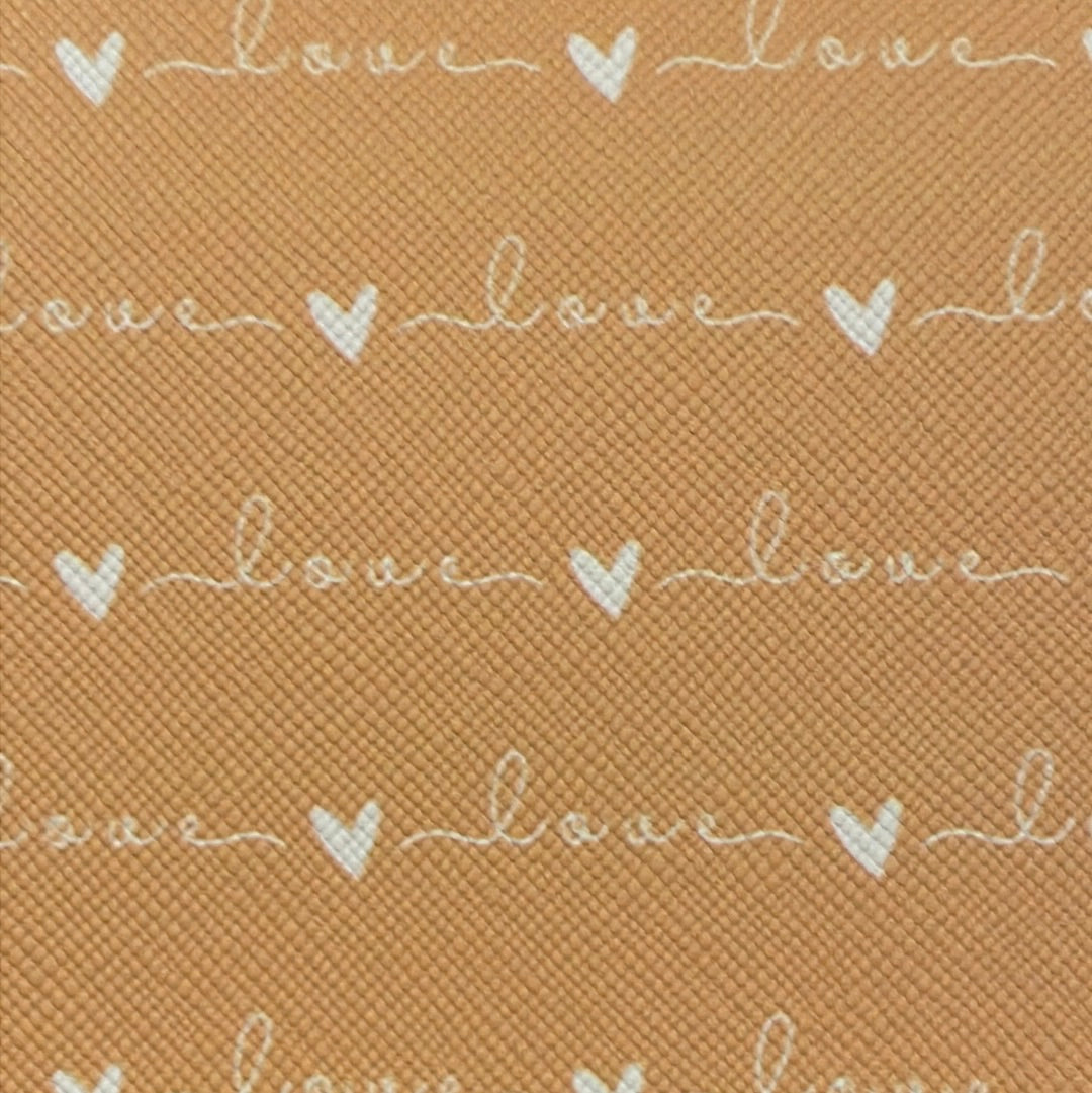 44 leatherette valentine hearts