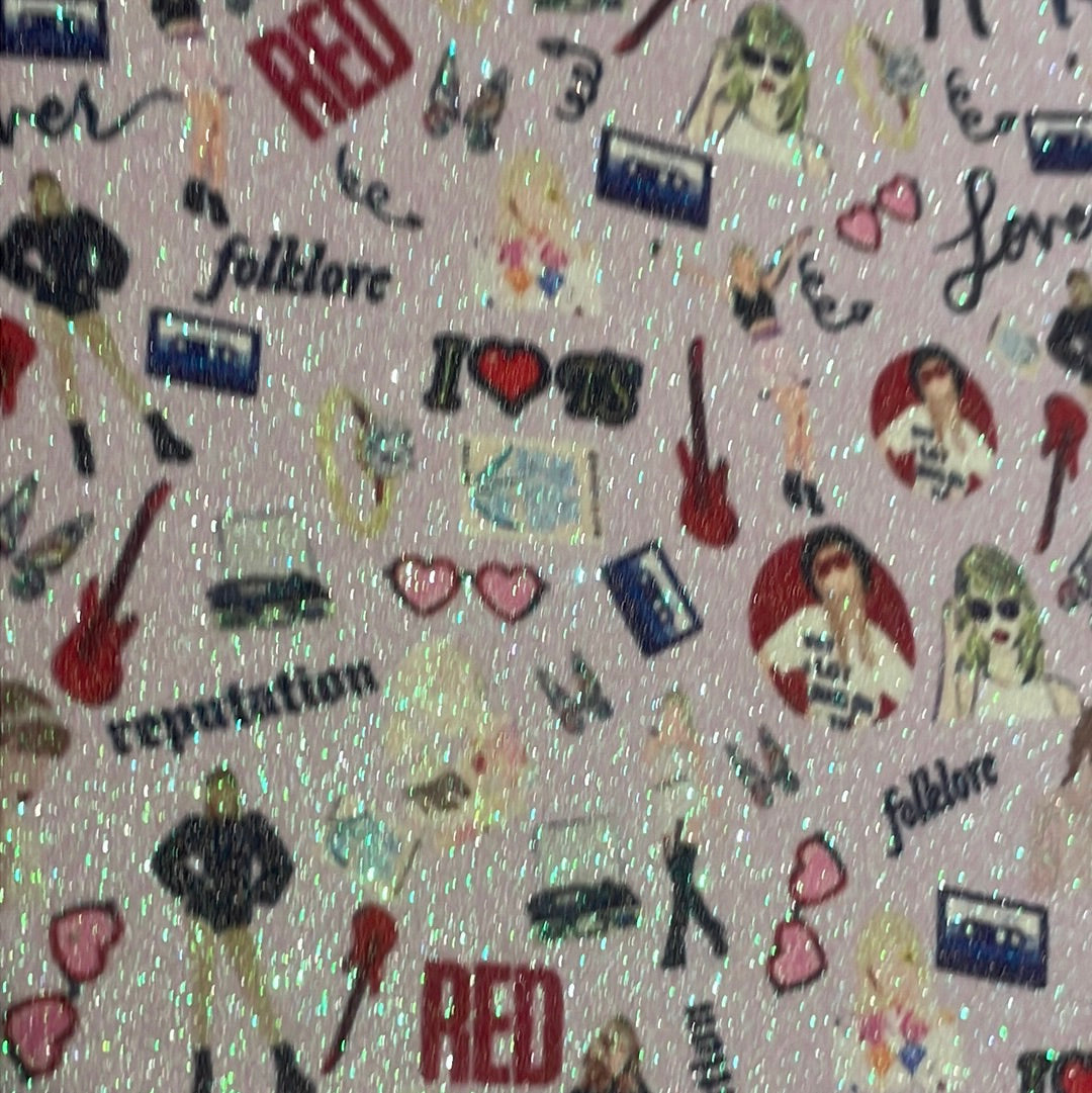 34 character Taylor swift fine glitter