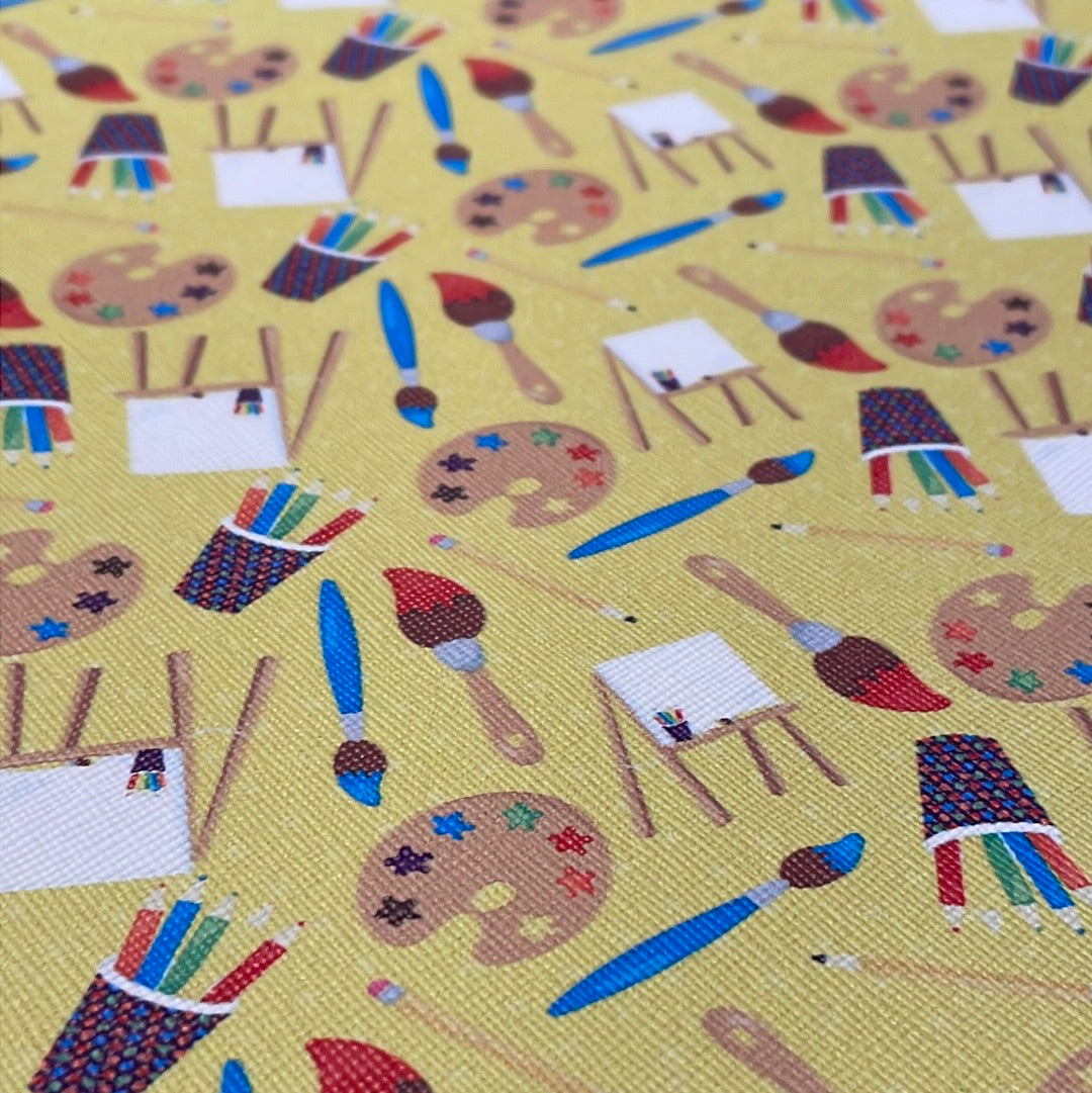 12 Leatherette back to school