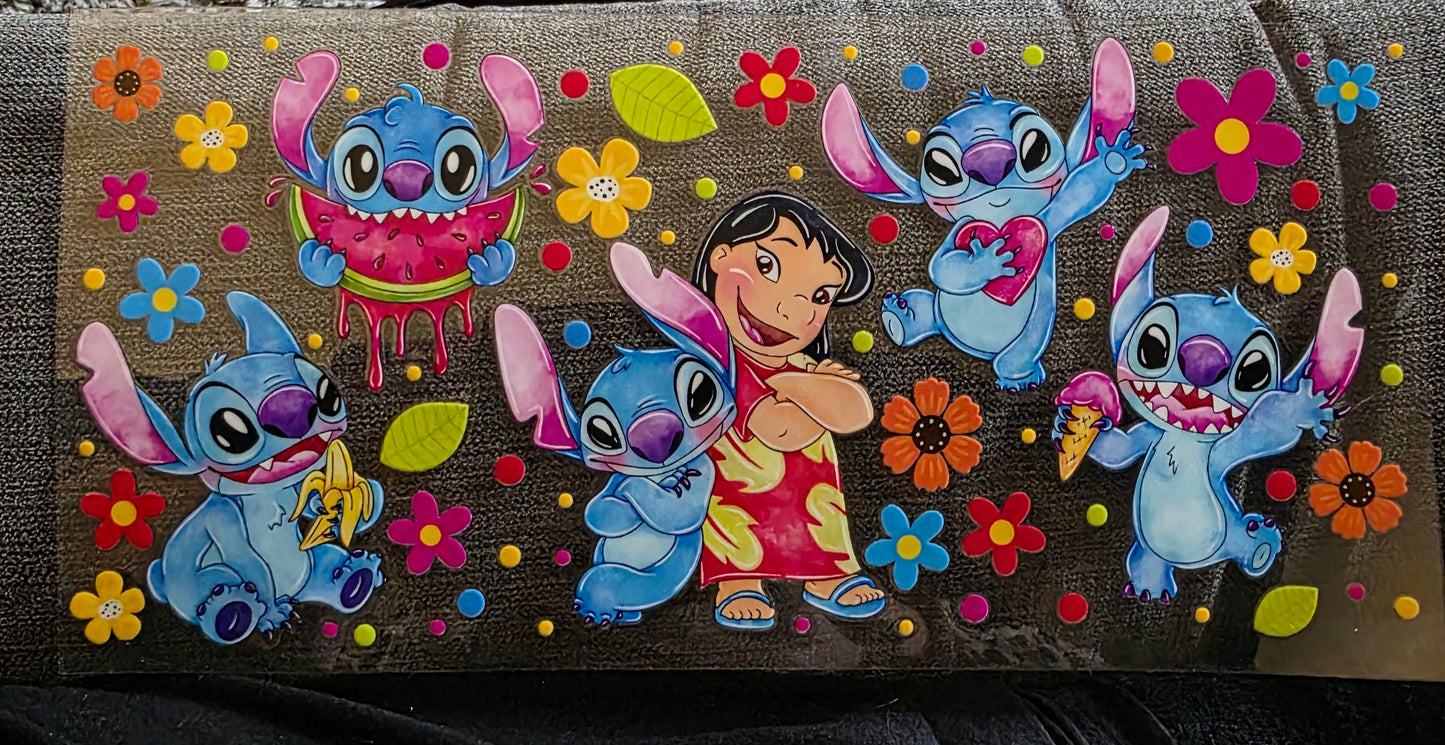 48 UVDTF wrap - Lilo Stitch