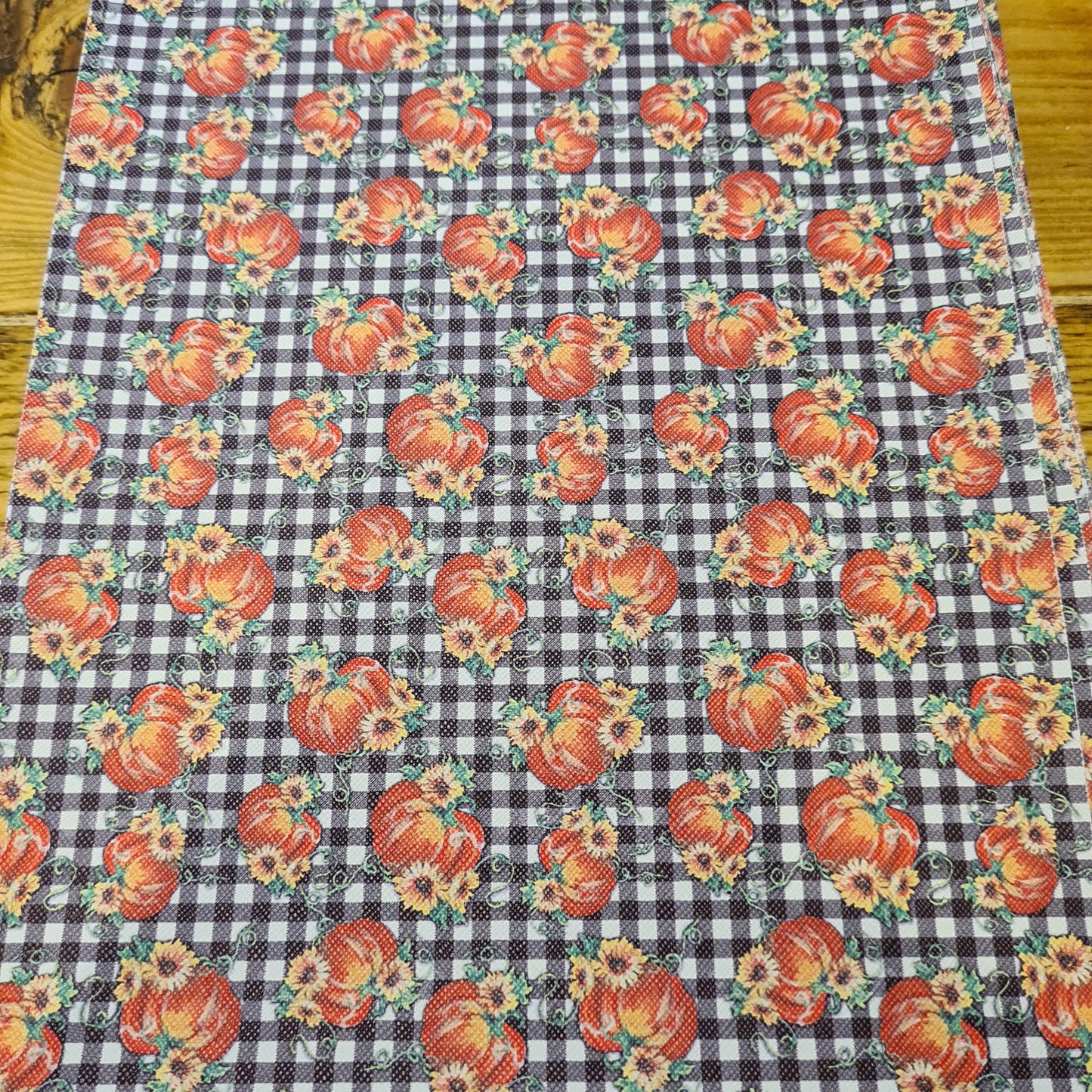 64 Leatherette halloween autumn pumpkin