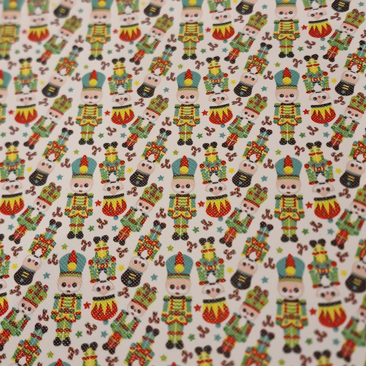 29 Christmas leatherette nutcracker