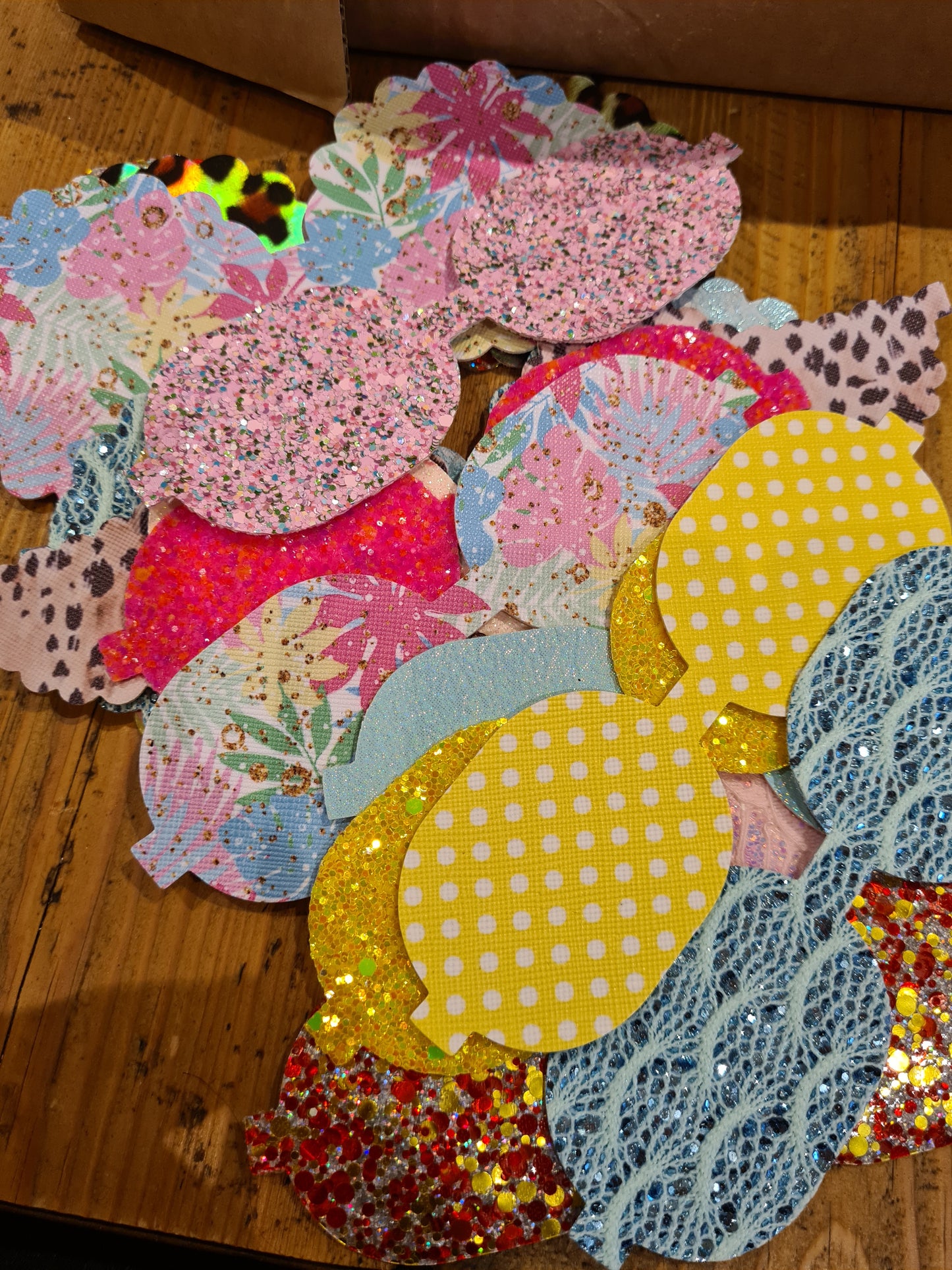 Precut loops and tails
