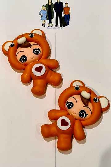 63 Clay - care Bear Orange