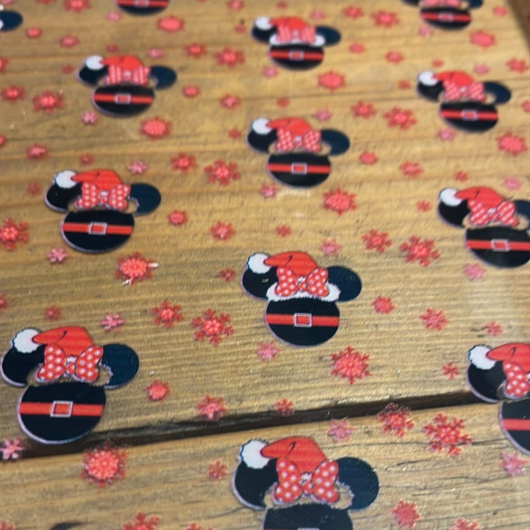 144 character Transparent Christmas Mouse