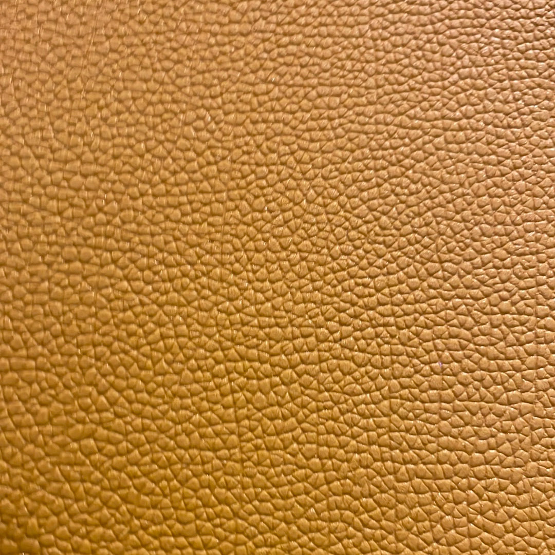 1 leatherette mustard
