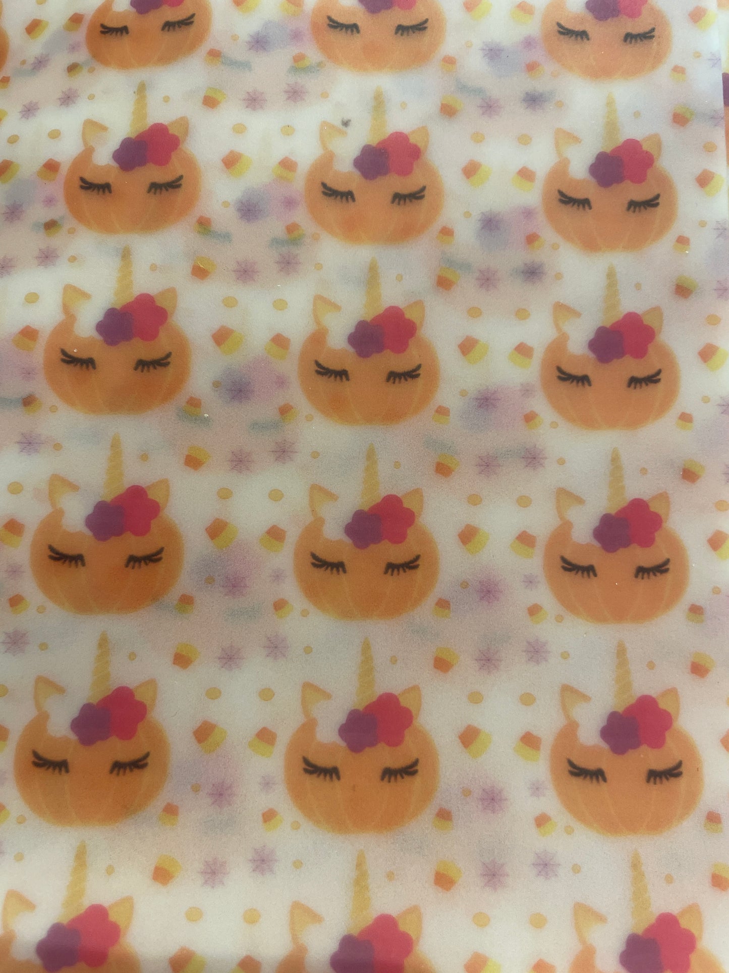 25 Transparent Halloween unicorn