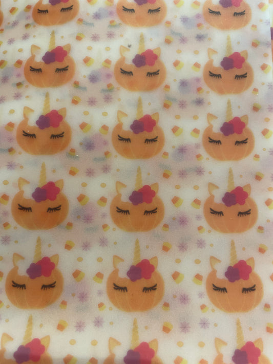 25 Transparent Halloween unicorn