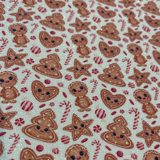 65 fine glitter gingerbread