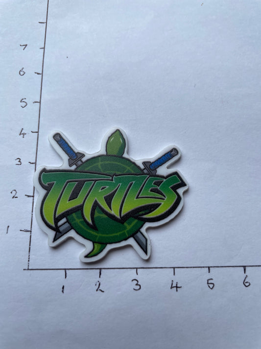 104 embellishment ninja turtles
