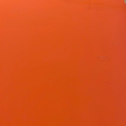6 leatherette Matt orange