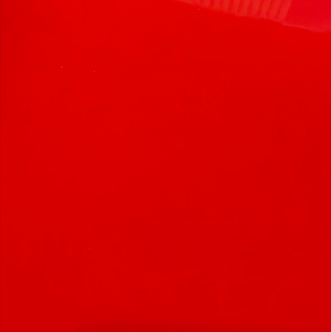 69 leatherette patent red