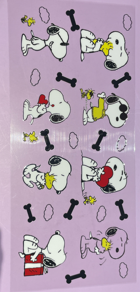 10 UVDTF WRAP SNOOPY