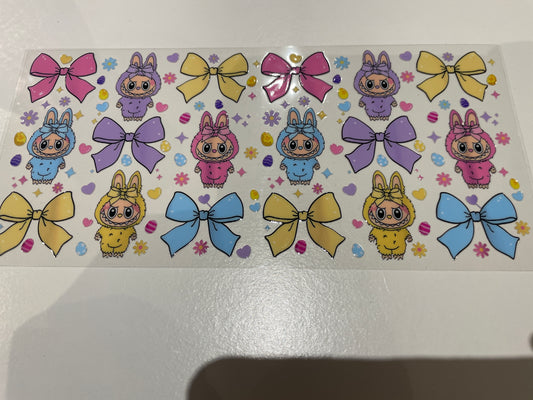 17 UVDTF wrap labubu