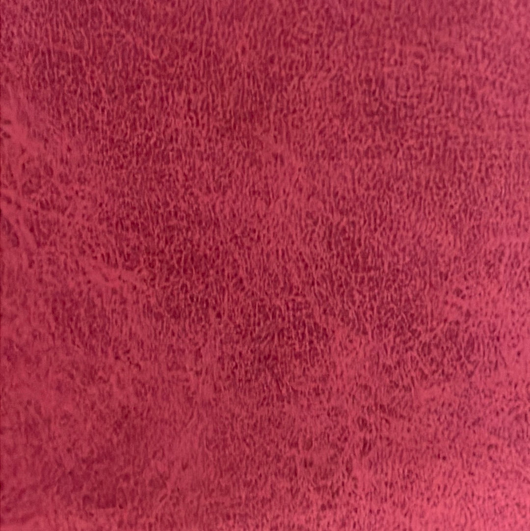 74 leatherette Matt dark pink distressed