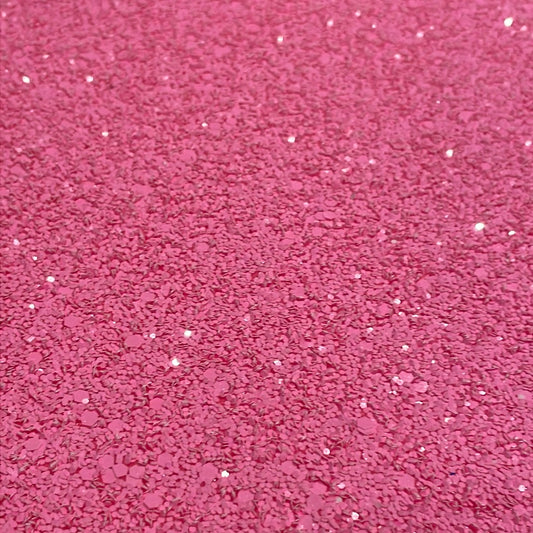12 Chunky glitter neon pink