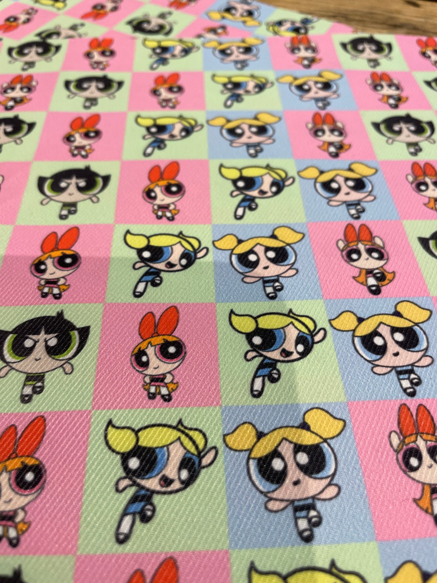 27 clearance power puff girls polycotton