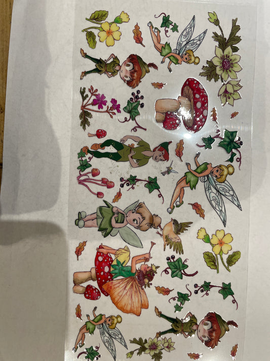 137 UVDTF wrap - Peter Pan and Tinkerbelle
