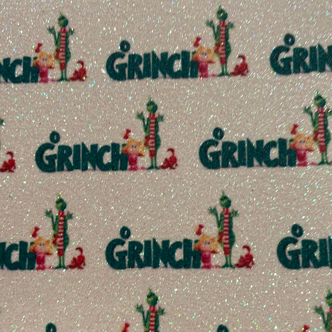 219  character Christmas grinch fine glitter