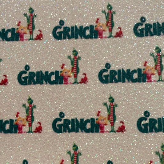 219  character Christmas grinch fine glitter