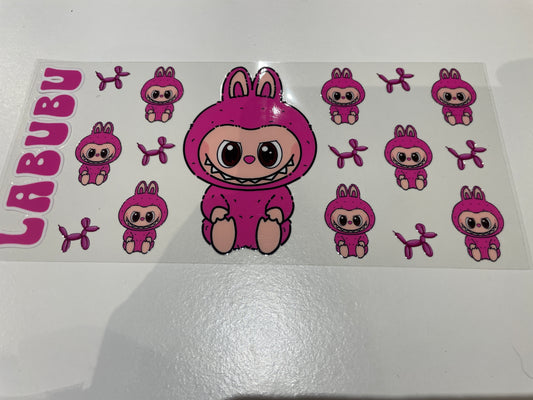 28 UVDTF wrap labubu