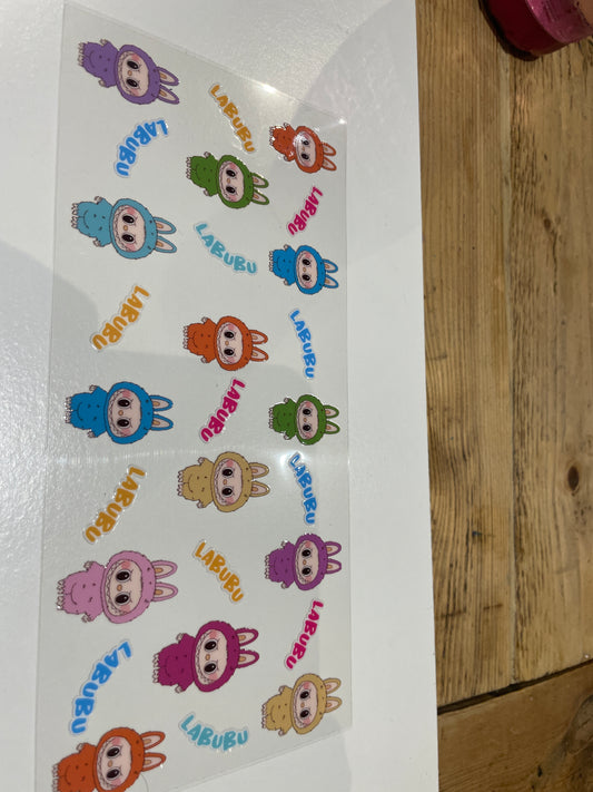 11 UVDTE wrap labubu