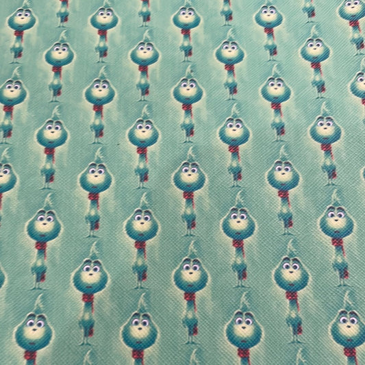 213  character Christmas grinch leatherette