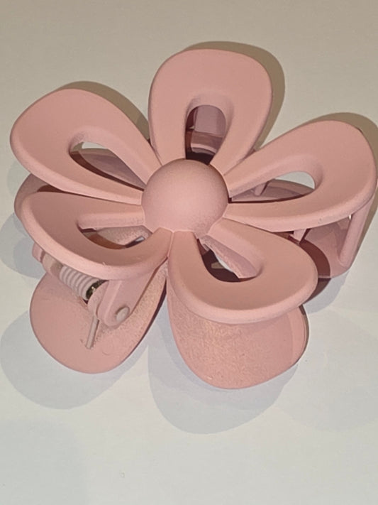21 Claw Clip - Flower Baby pink