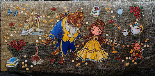 130 UVDTF wrap -  beauty beast