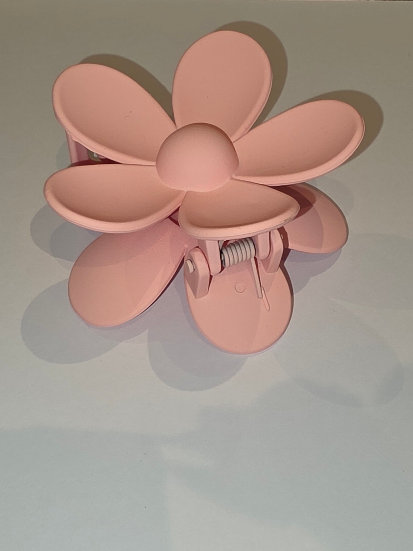 5 Claw Clip - Flower Baby Pink