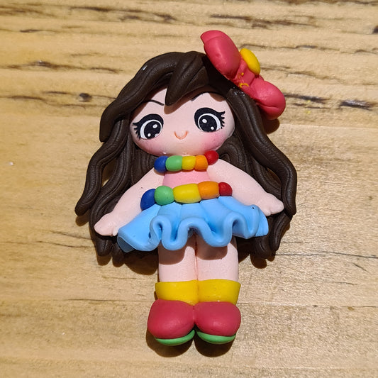 96 clay fashion girl