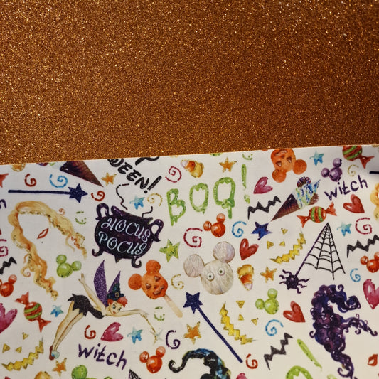 130 character Halloween double sided