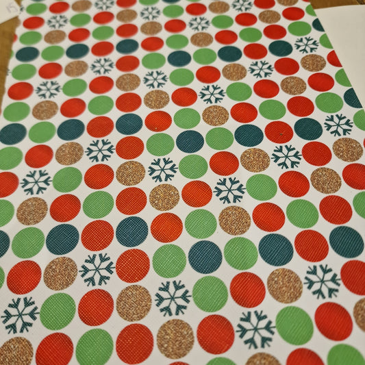 5 Christmas snowflakes