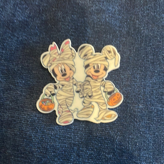 13 embellishment Mickey and mini Halloween
