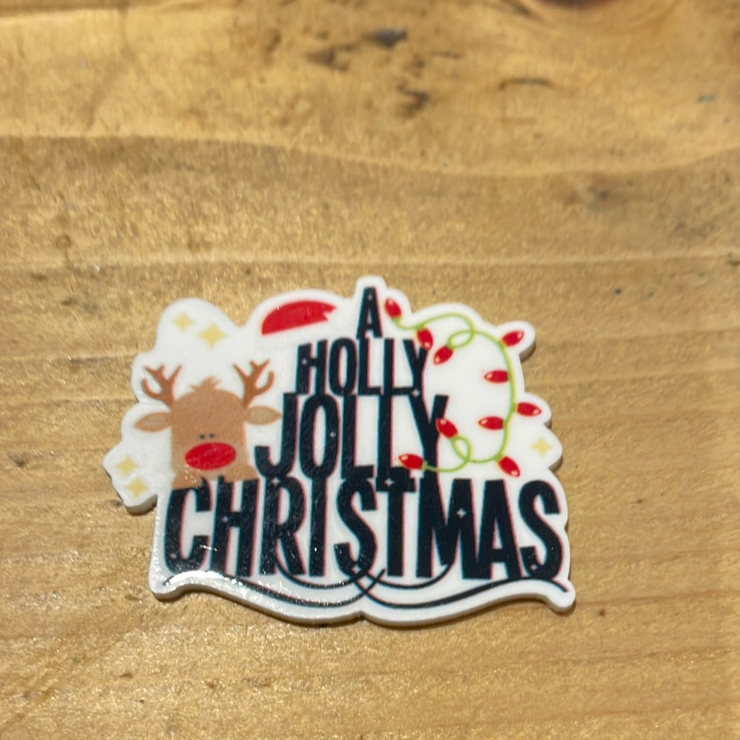 198 embellishment jolly Christmas